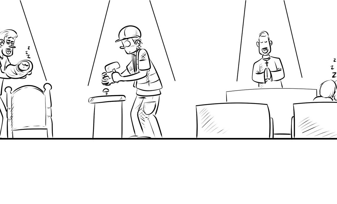 L’homme : une colonne qui s’enracine avant de se projeter.