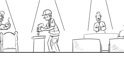 L’homme : une colonne qui s’enracine avant de se projeter.